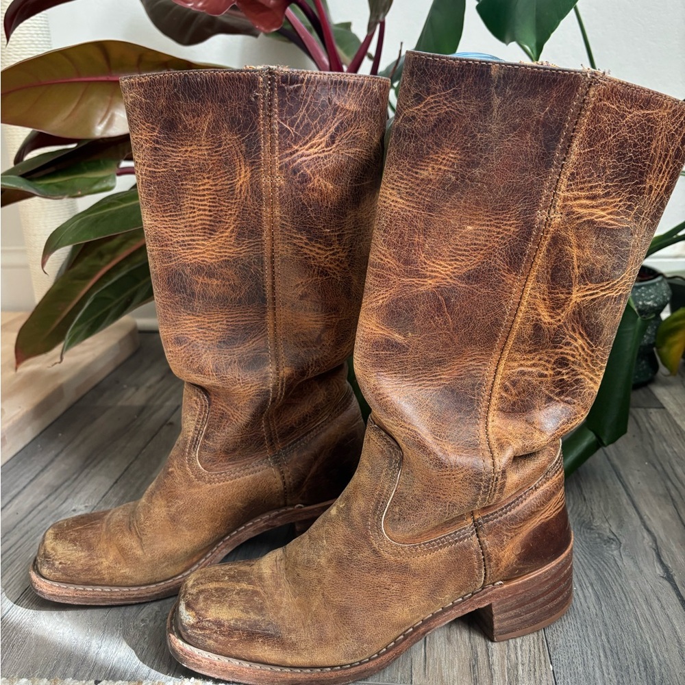 Vintage Frye Campus Boots